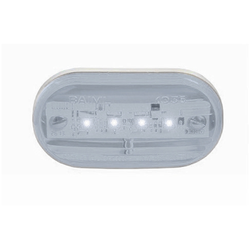 1035E-C - FARO 4 LED CRISTAL FRIO - 12/24V